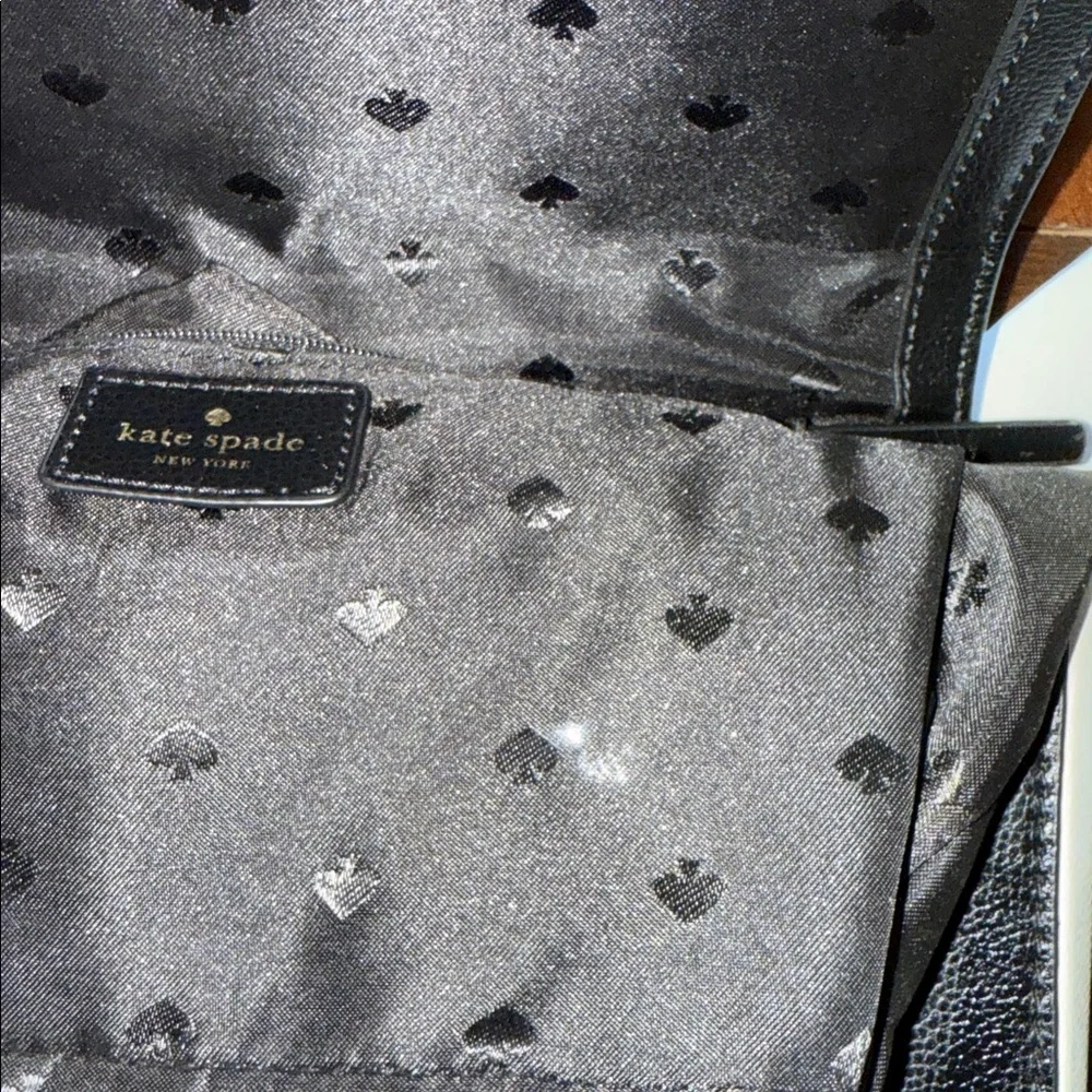 Kate Spade Black Crossbody Bag with Chain Detail - Picture 12 of 14